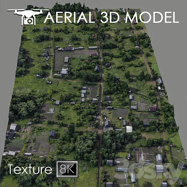 Residential area 52 3DModel
