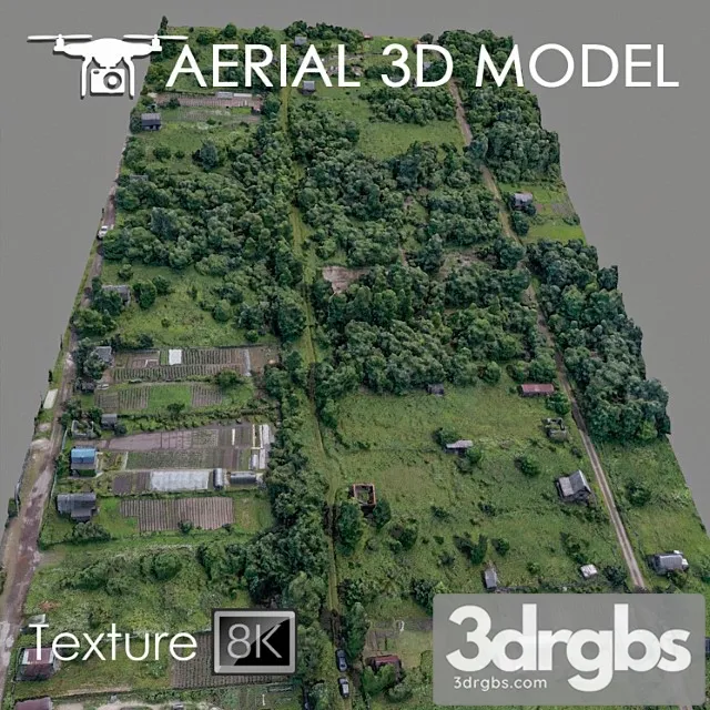 Residential area 55 3D Model Free