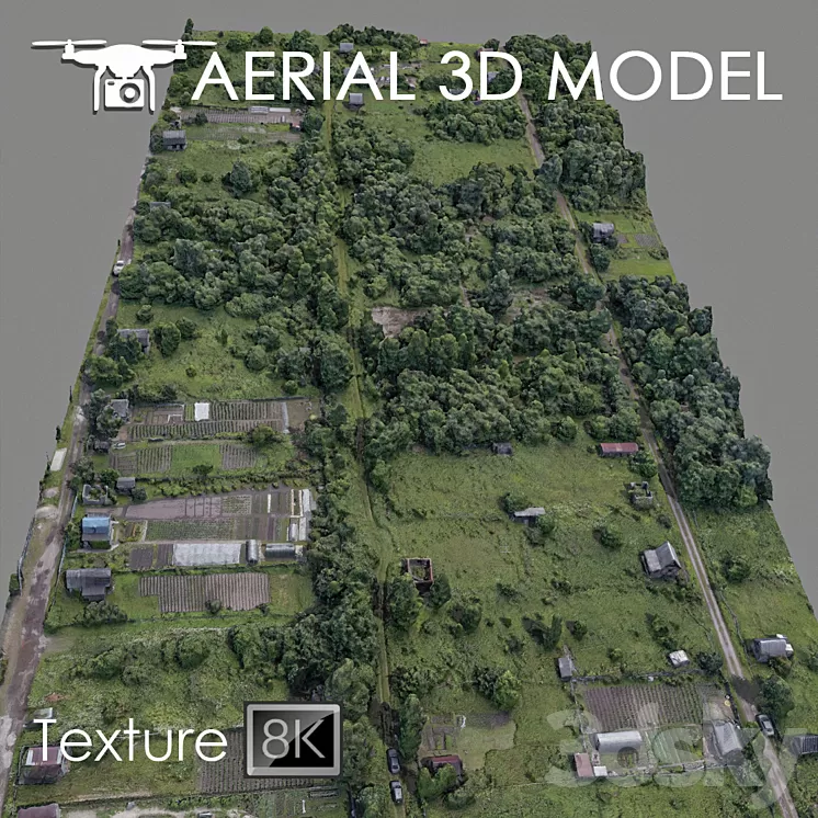 Residential area 55 3D Model