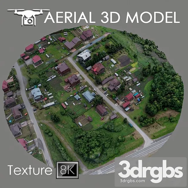 Residential area 66 3D Model Free