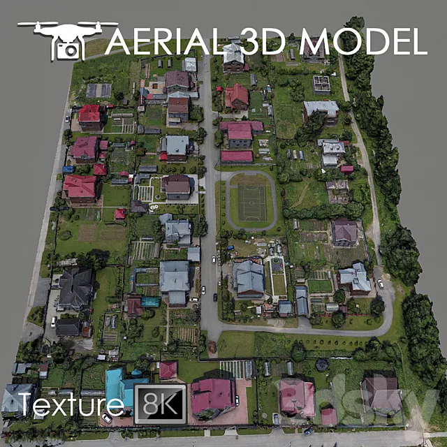 Residential area 71 3DModel