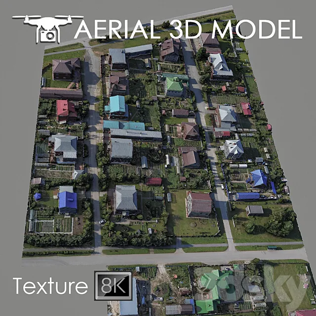 Residential area 86 3DModel