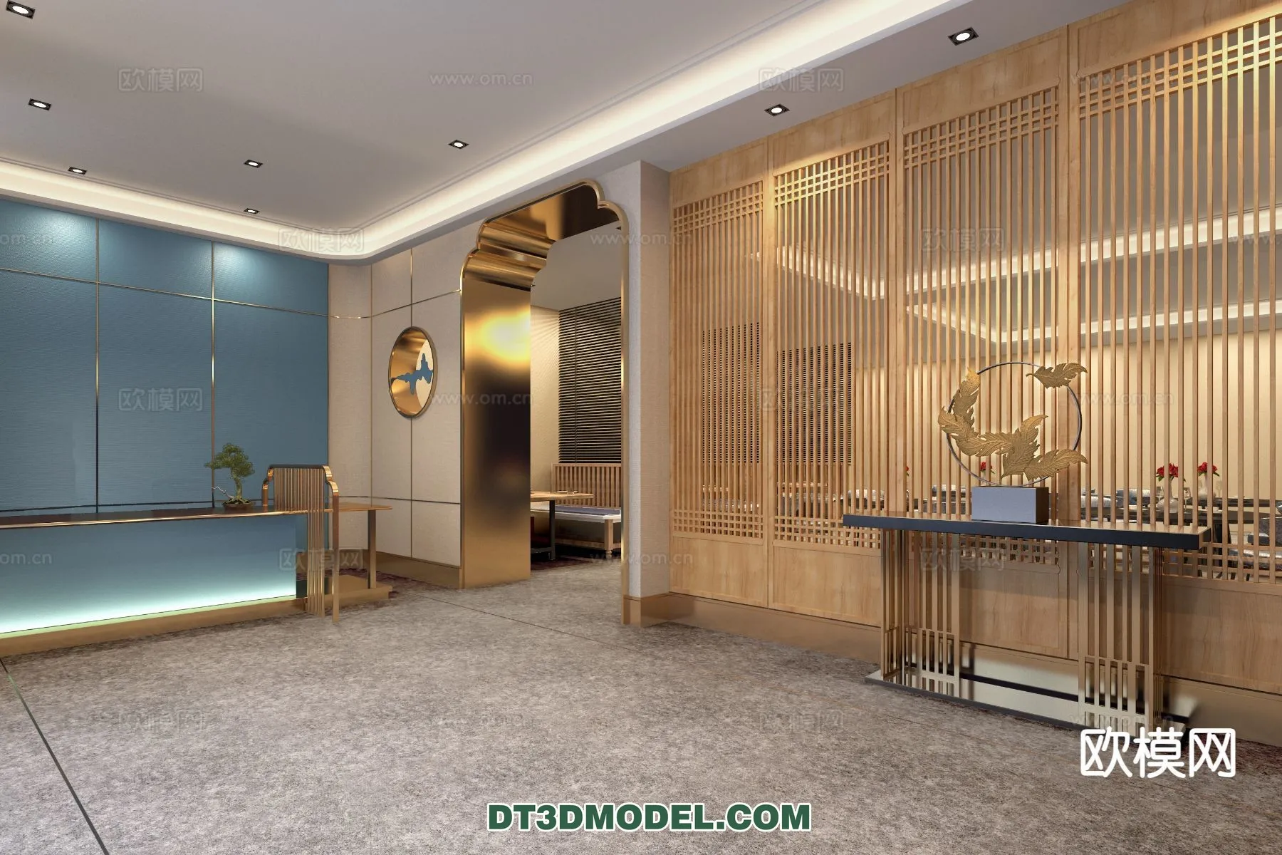 RESTAURANT & COFFEE SHOP - 3D Model For Interior Design - 2476