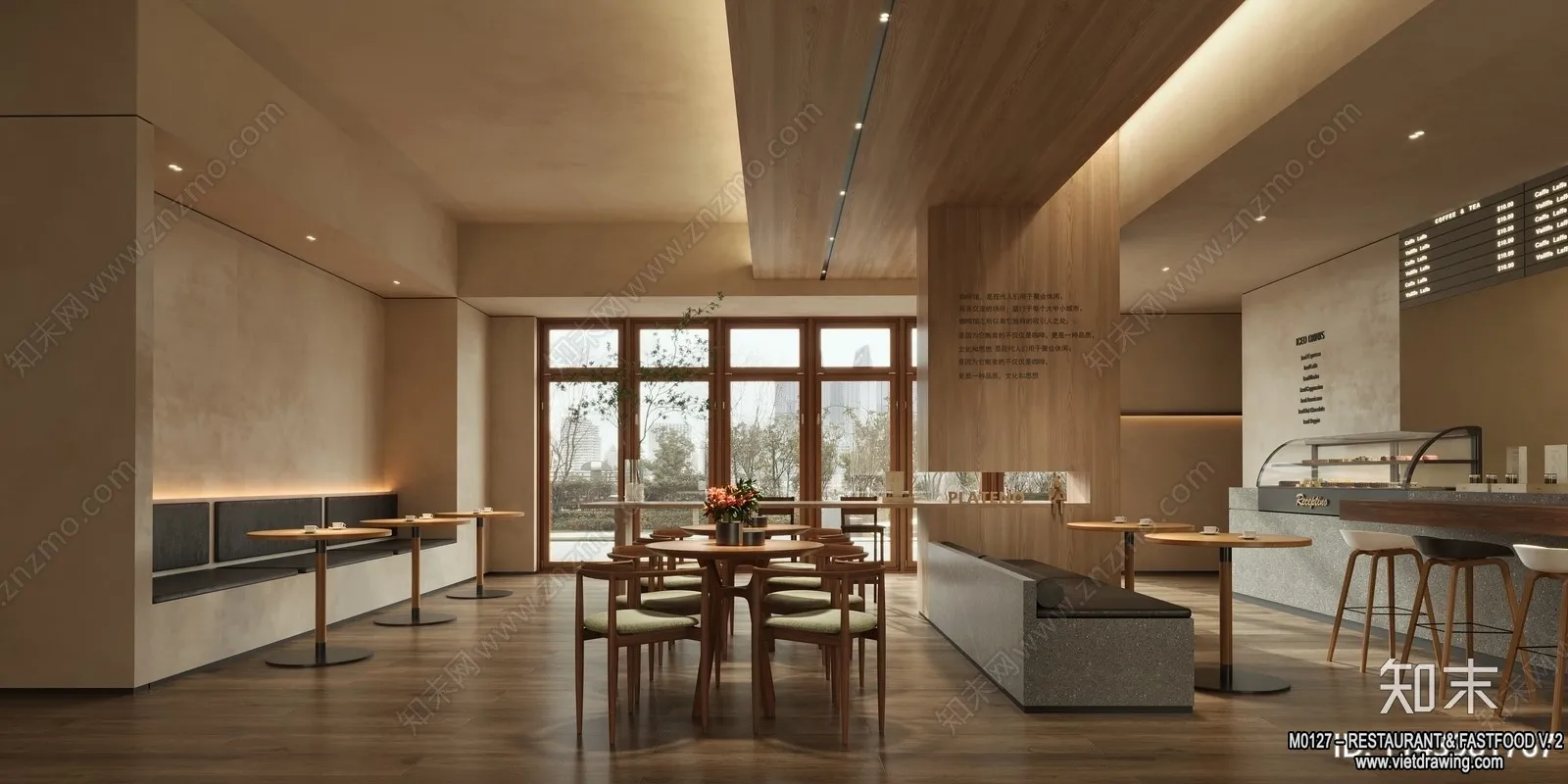 Restaurant - Fastfood - 3D Interior Scenes - 155