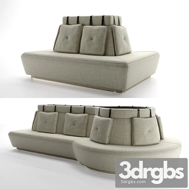 Restaurant Sitting 01 3D Model Free