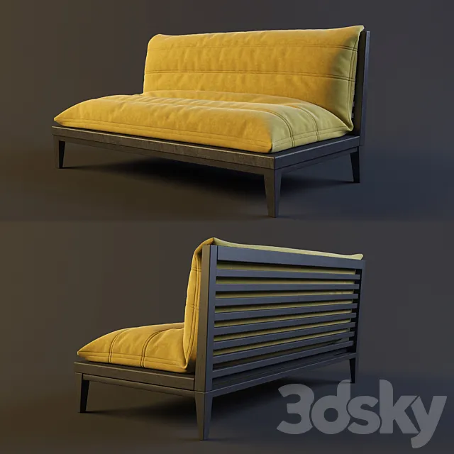 Restaurant Sofa 3DModel