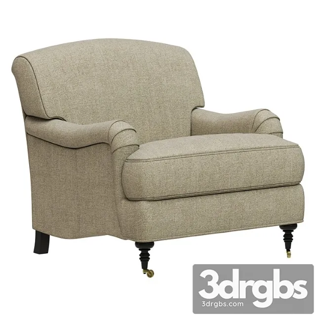 Restoration hardware barclay chair 3D Model Free