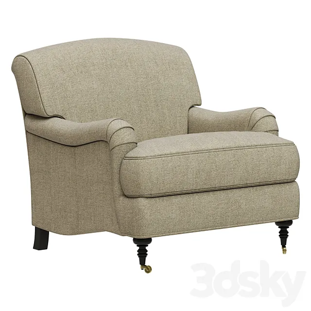 Restoration Hardware Barclay Chair 3D Model
