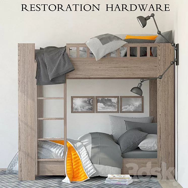 Restoration Hardware Callum bunk bed