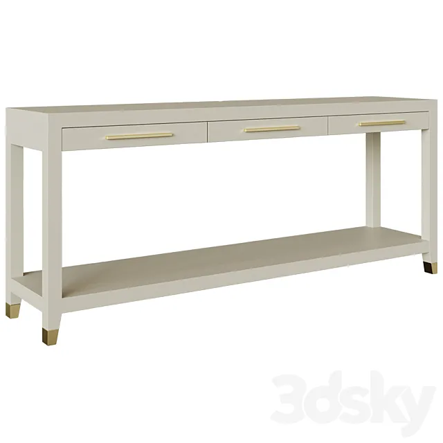 Restoration Hardware Console 3D Model