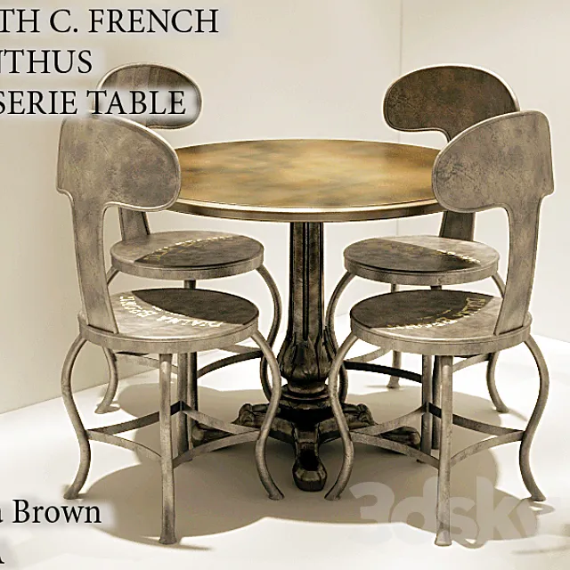 Restoration Hardware & Dalma Brown 3DModel