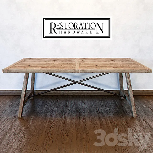 restoration hardware elbi 3D Model