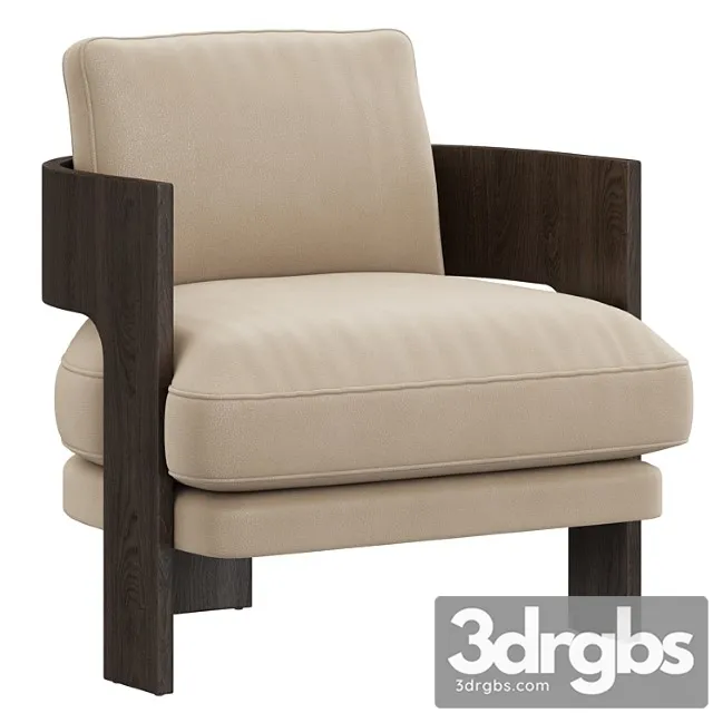 Restoration hardware milo baughman model 1948 3D Model Free