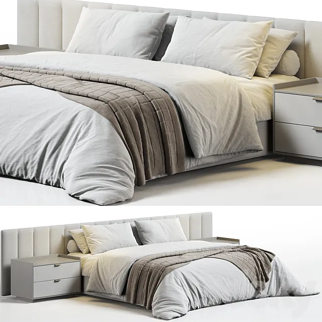 Restoration Hardware Modena Bed 3D Model