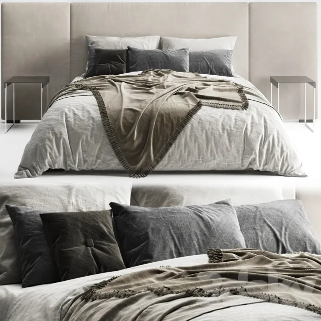 Restoration Hardware Modena Bed 3DModel