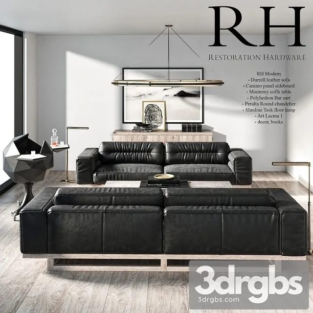 Restoration Hardware Modern 3D Model Free