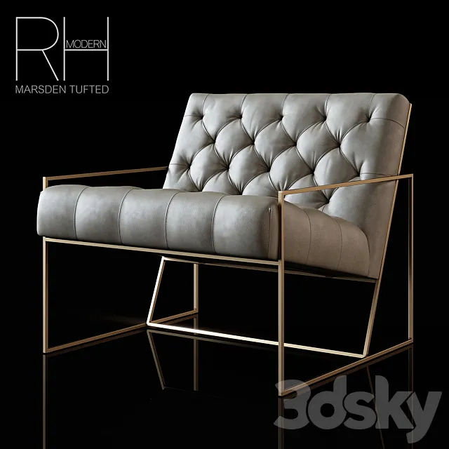 Restoration Hardware Modern - Marsden Tufted 3DModel