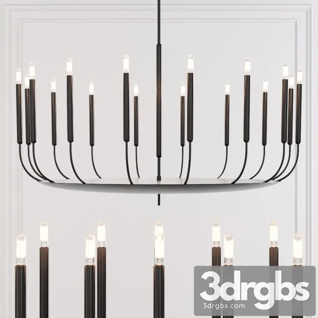 Restoration Hardware QUENOUILLES 3D Model Free