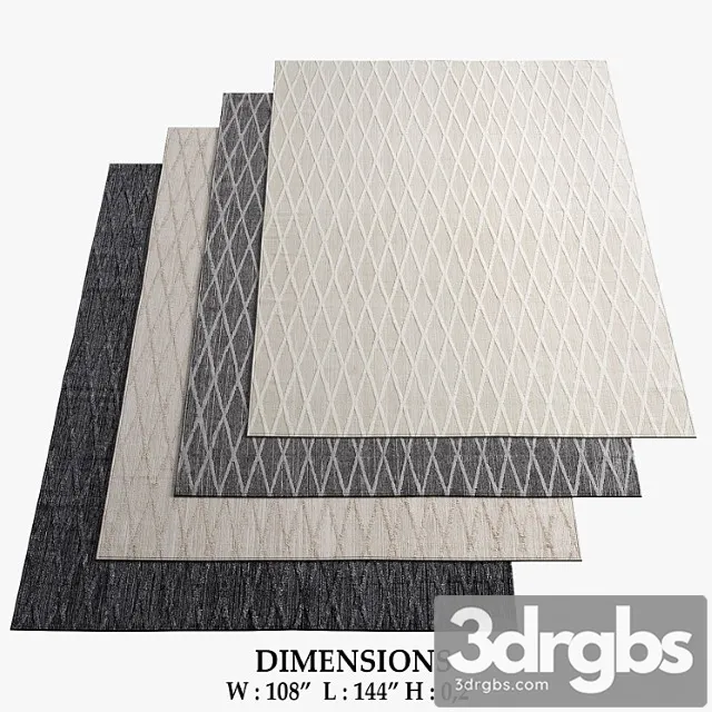 Restoration hardware rugs 124 3D Model Free