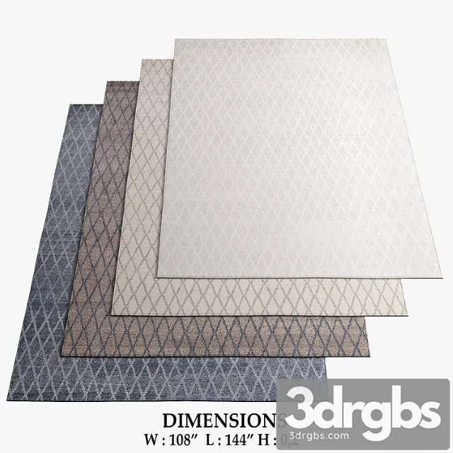 Restoration hardware rugs 129 3D Model Free