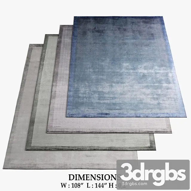 Restoration hardware rugs 74 3D Model Free