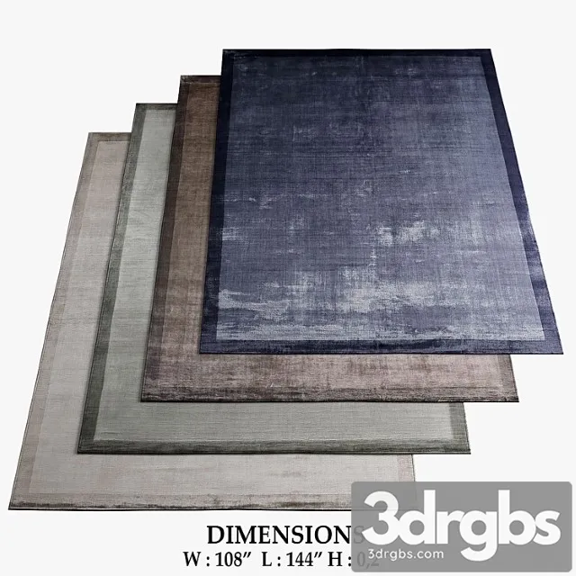 Restoration Hardware Rugs 75 3D Model Free
