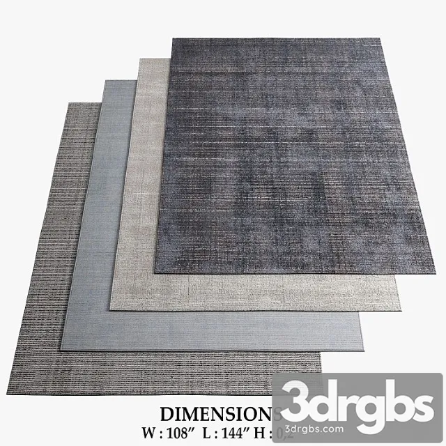 Restoration hardware rugs 97 3D Model Free