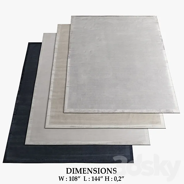 Restoration Hardware Rugs_68 3DModel
