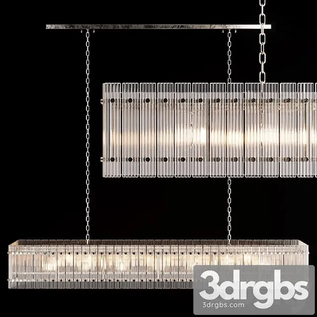 Restoration hardware san marco linear chandelier 72 nickel Free Download