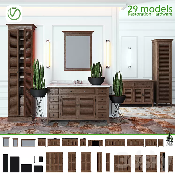 Restoration Hardware - Shutter - 2011 - v-ray -