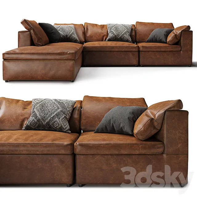 Restoration Hardware Sofa Cloud 3D Model