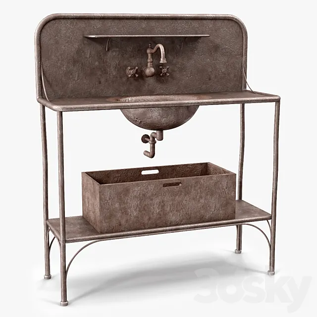 Restoration Hardware Vegas Washbasin 3DModel