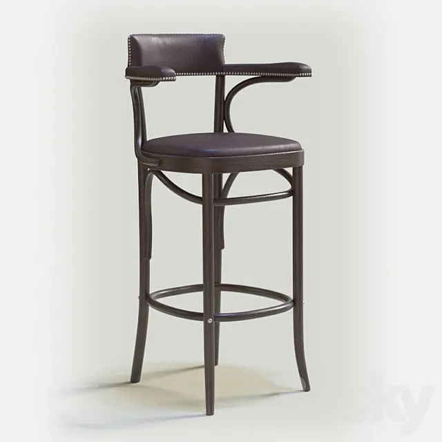 Restoration Hardware vienna cafe barstool 3DModel