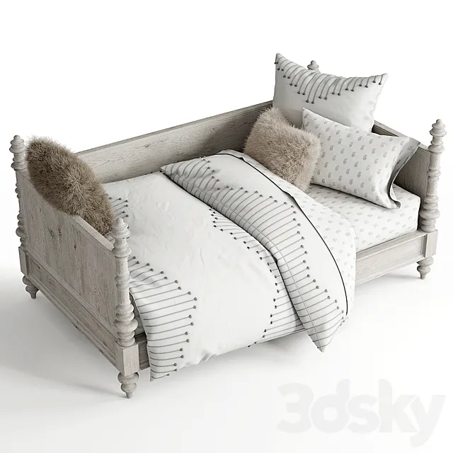 Restoration Hardware | Zoe daybed 3D Model