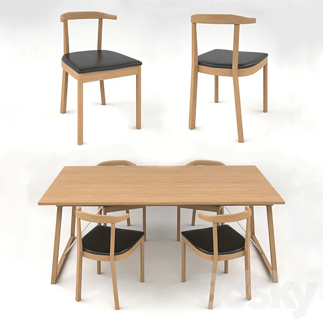 Retro Dining 3D Model