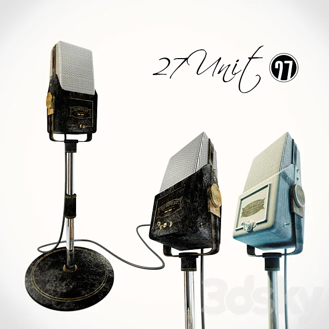 Retro Electro-Voice Microphone Free Download