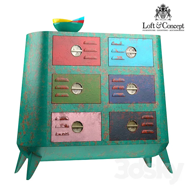 RETRO FUTURISMO CHEST VI 3DModel