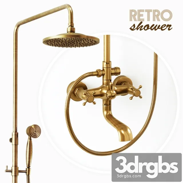 Retro Shower Yanksmart 3D Model Free