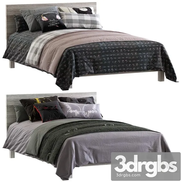 Reve Cabecero Bed 3D Model Free