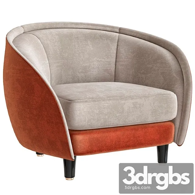 Revers lounge chair by gubi_123 3D Model Free