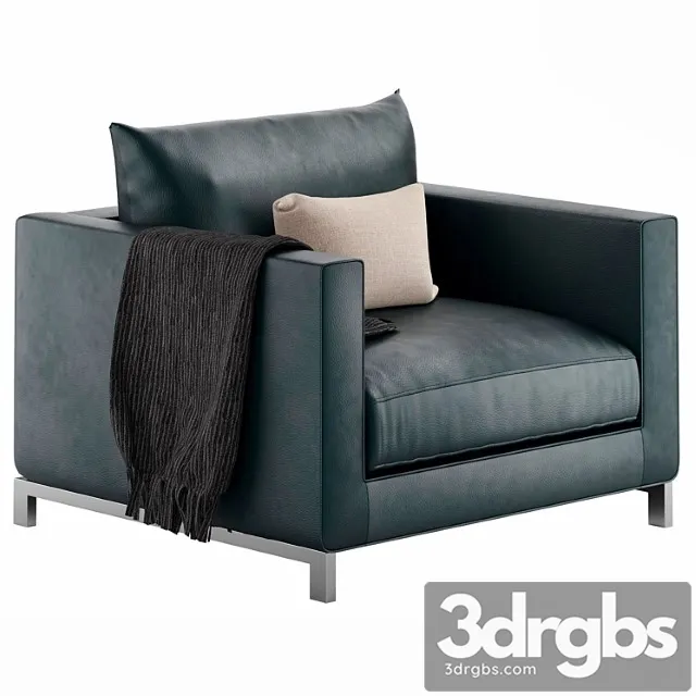 Reversi Armchair by Molteni & C 3D Model Free