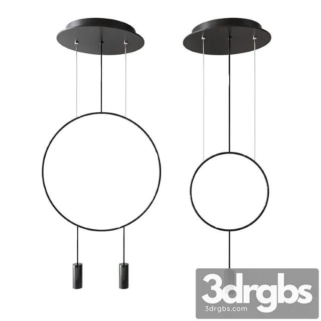 Revolta Pendant By Nahtrang For Estiluz 3D Model Free