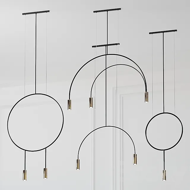 Revolta Pendant Lights 3D Model