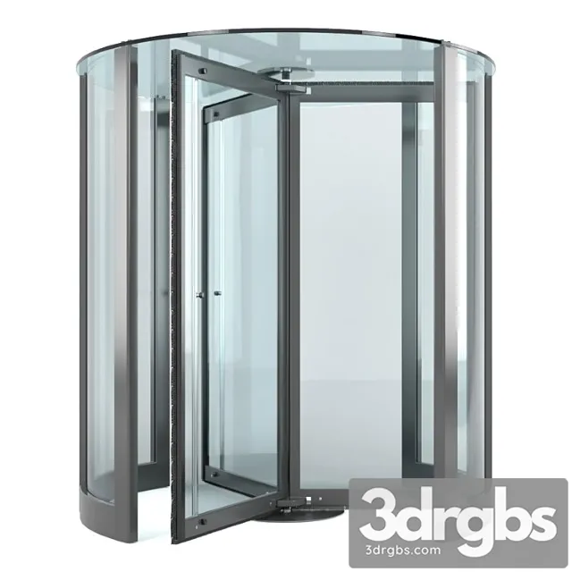Revolver door dorma crane 4000 3D Model Free