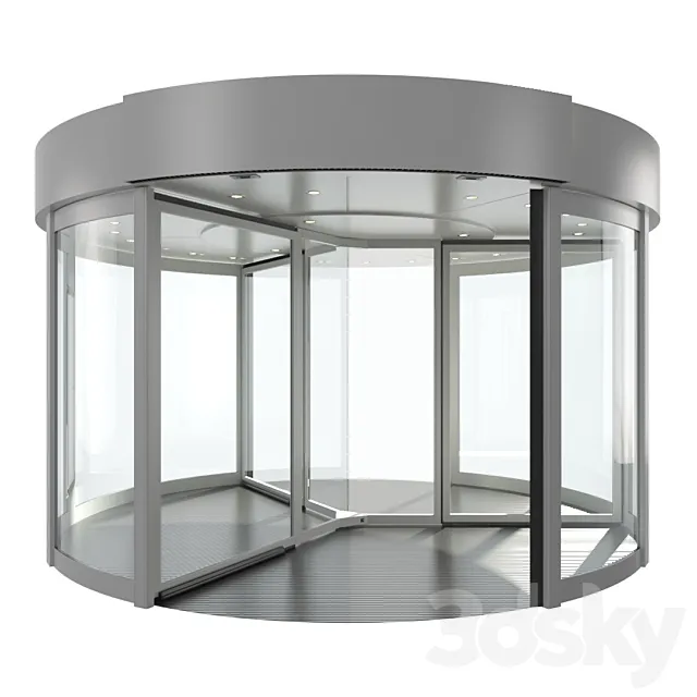 Revolver door Dorma KTC-3 3DModel