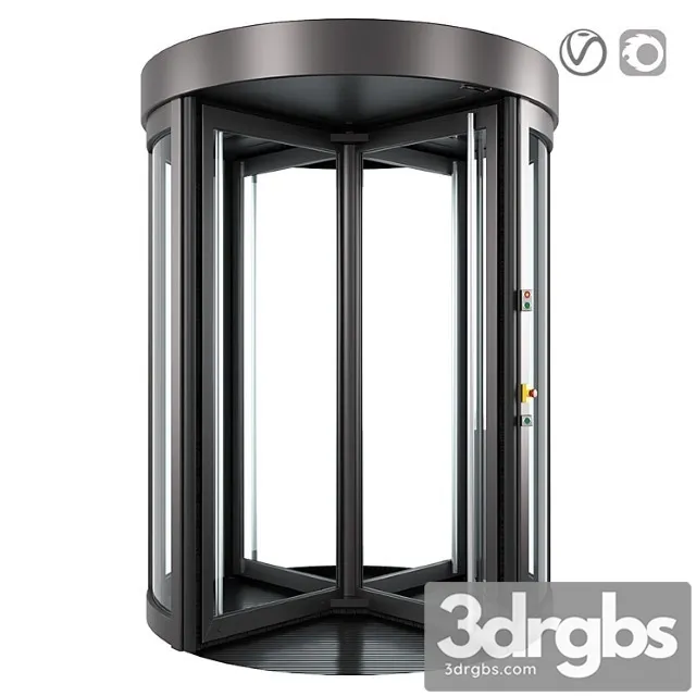 Revolving Door Dorma Gerion 3D Model Free