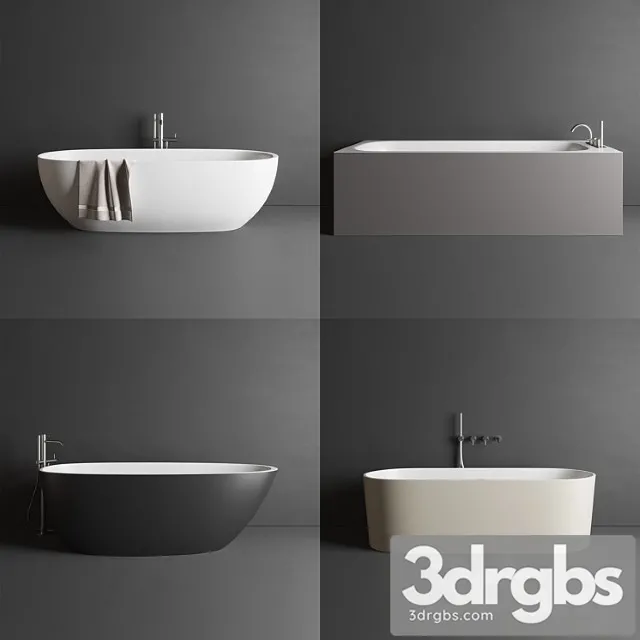 Rexa Design Bathtubs 3D Model Free