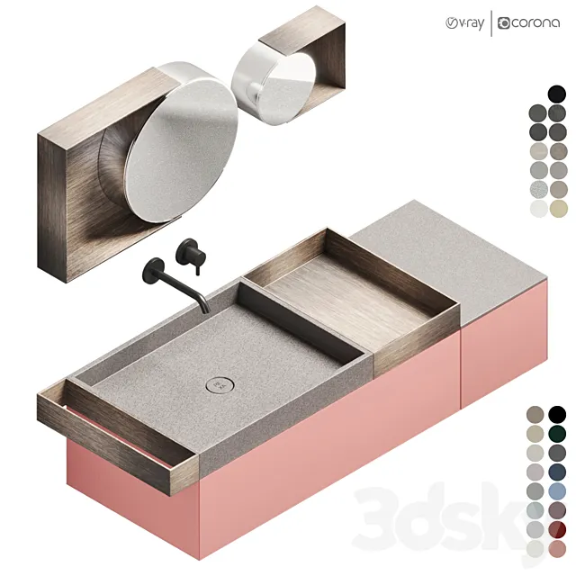 Rexa Design Compact living 130 Set 1 3DModel