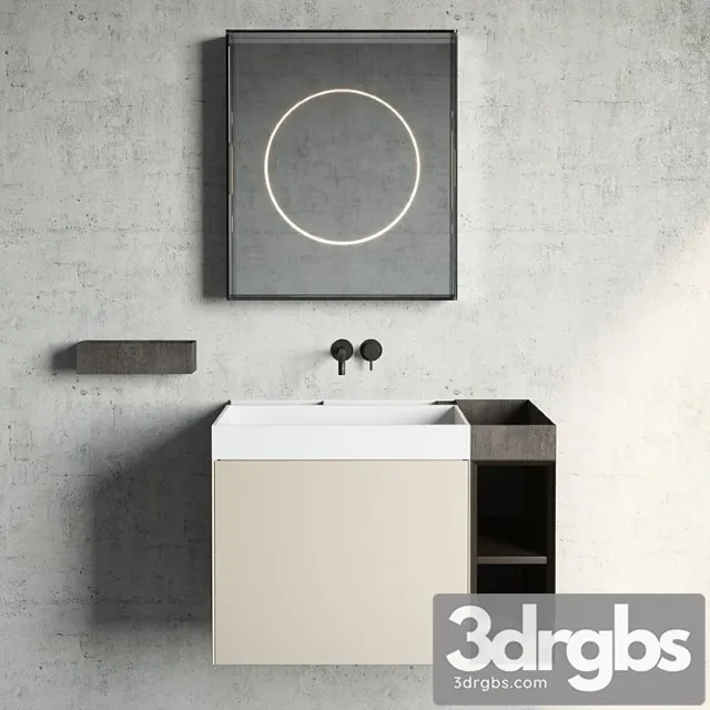 Rexa Design Compact Living Set 2 3D Model Free