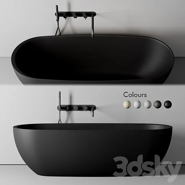 Rexa Design HOLE Bathtub 3D Model